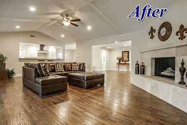 Hardwood Floor Installation Services in Plano TX | Calix Roofing and Remodeling INC